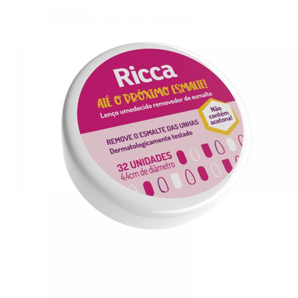 LENCO REMOVEDOR DE ESMALTE RICCA 32UN