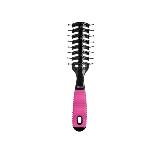 ESCOVA VENT RICCA BLACK &amp; PINK