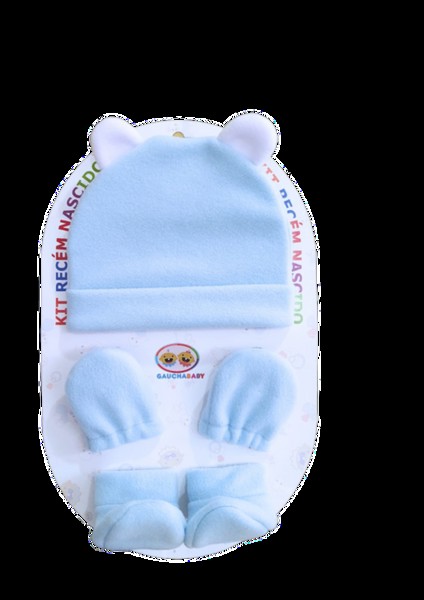KIT RECEM NASCIDO GAUCHA  BABY - COR: AZUL BB