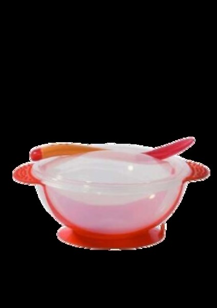 KIT REFEIÇÃO PRATO E COLHER VERMELHO GAUCHA BABY