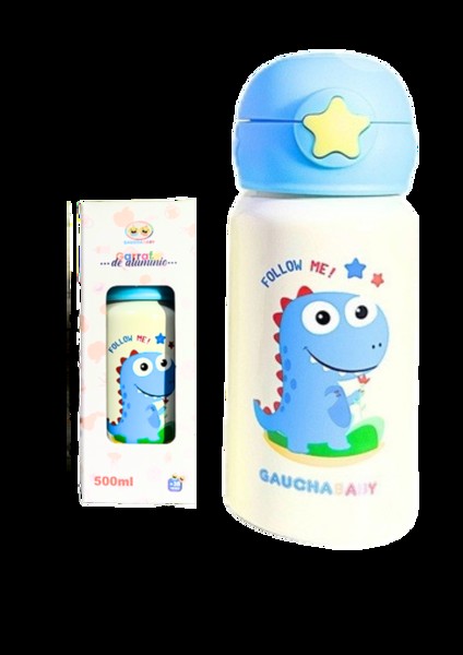 GARRAFA ALUMINIO GAUCHA BABY 500ML - MODELO: DINO