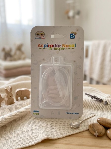 ASPIRADOR NASAL COM ESTOJO GAUCHA BABY