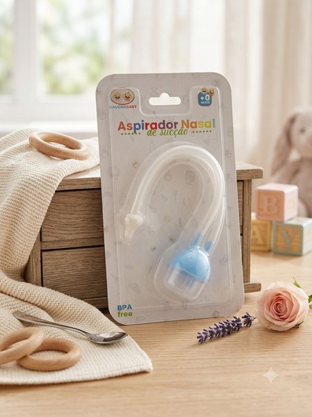ASPIRADOR NASAL DE SUCCAO GAUCHA BABY AZUL