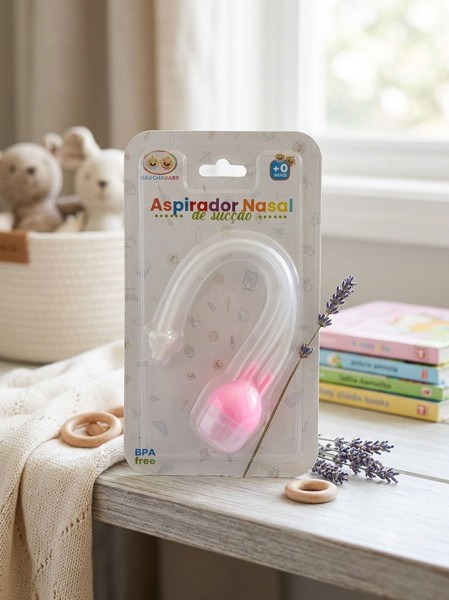 ASPIRADOR NASAL DE SUCCAO GAUCHA BABY ROSA