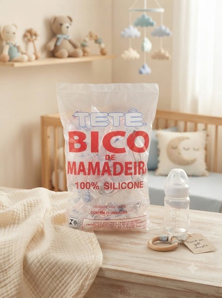 BICO DE MAMADEIRA ORTO DE SILICONE