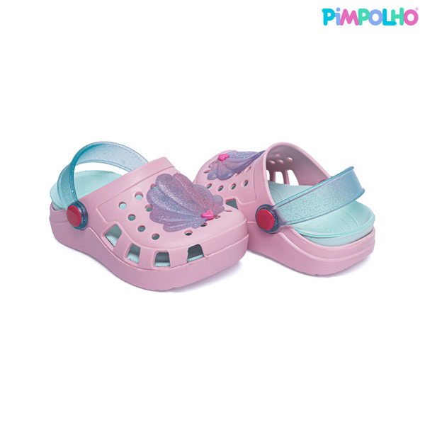 SANDALIA BABUCHE PIMPOLHO ROSA 18/19