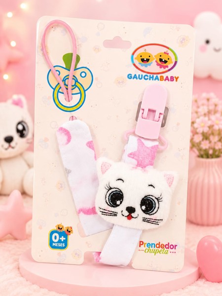 PRENDEDOR CHUPETA GB - MODELO: GATA