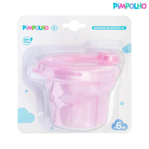 COPO DOSADOR P/LEITE EM PO FEM PIMPOLHO branco