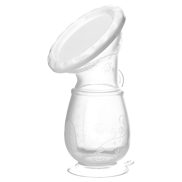 BOMBA MANUAL EXTRATORA DE LEITE 180ML PIMPOLHO BRANCO 