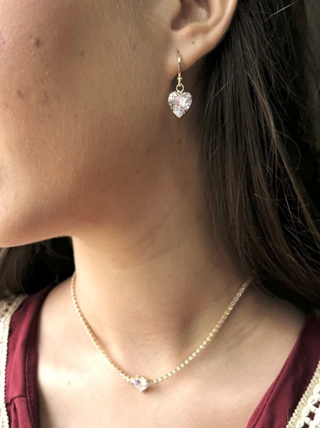 CONJUNTO CORAÇÃO LISO