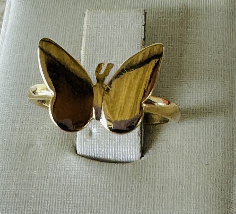 ANEL FINO BORBOLETA,14