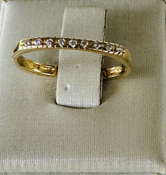 ANEL APARADOR QUADRADO CREVEJADO, 16