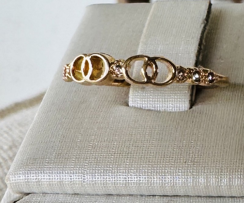 ANEL CÍRCULOS COM MICRO ZIRCÔNIA