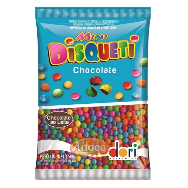 CHOCOLATE MINI DISQUETI WIZY 500g