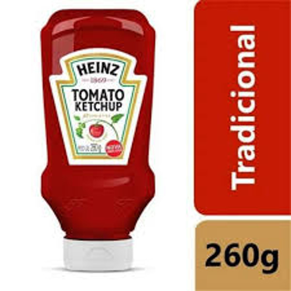 KETCHUP HEINZ TRAD FP 260G