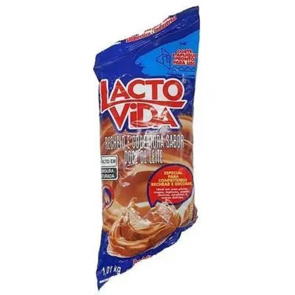 COBERTURA CHOCOLATE AO LEITE LACTOVIDA 1KG