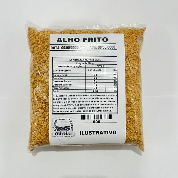 ALHO FRITO RILI 1KG
