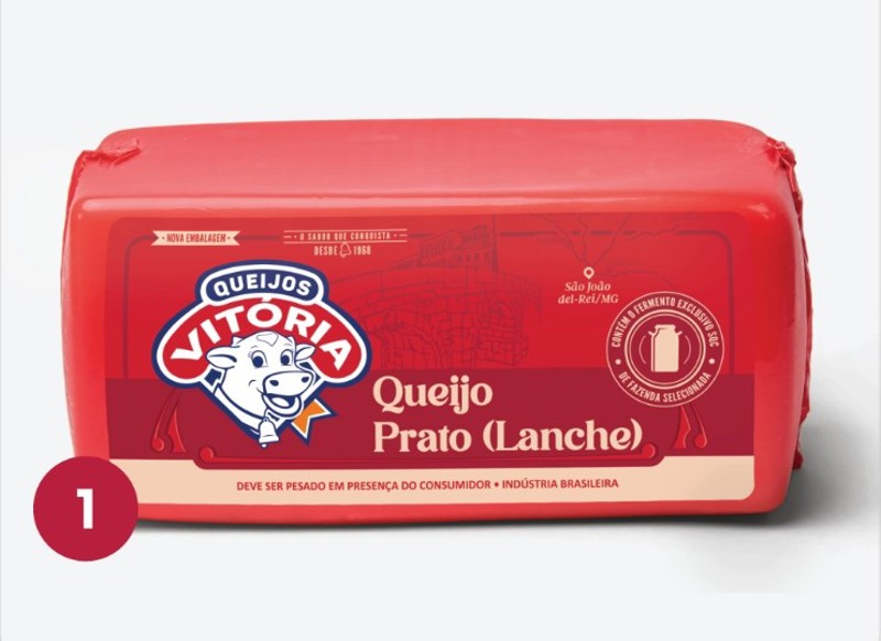QUEIJO LANCHE PRATO 2KG VITORIA