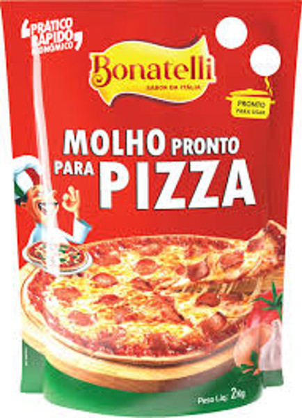 MOLHO PRONTO BONATELLI PIZZA 2KG .