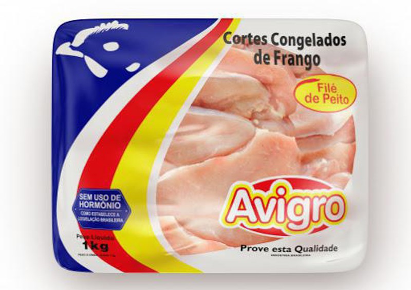 FILE DE PEITO BANDEJA AVIGRO 1KG