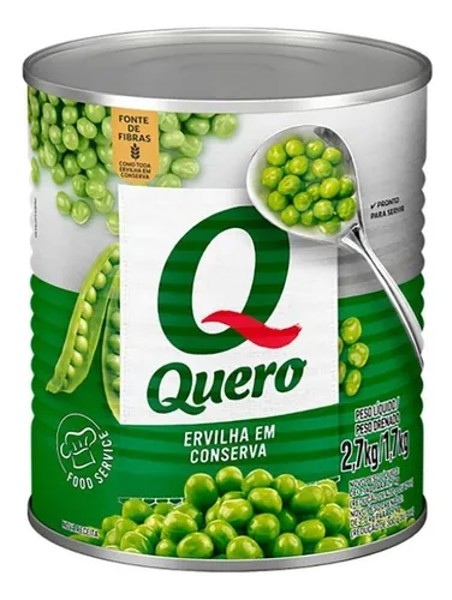 ERVILHA QUERO LATA 1,7KG