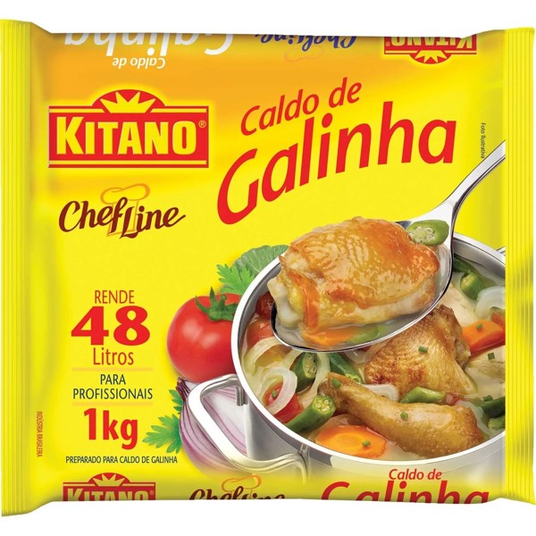 TEMPERO KITANO CALDO DE GALINHA 1KG