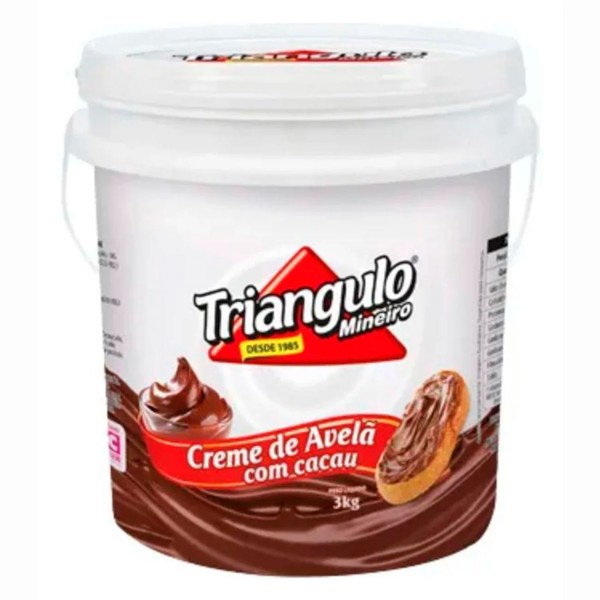 CREME DE AVELA TRIANGULO 3KG