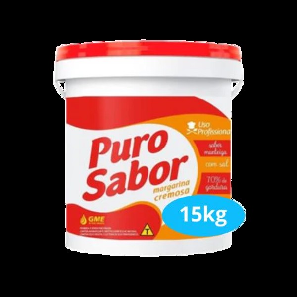 MARGARINA PURO SABOR 70% 15KG