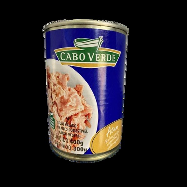 ATUM CABO VERDE EM PEDAÇOS LT 400G