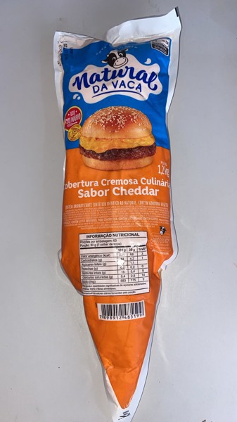 CHEDDAR NATURAL DA VACA  1,2 KG
