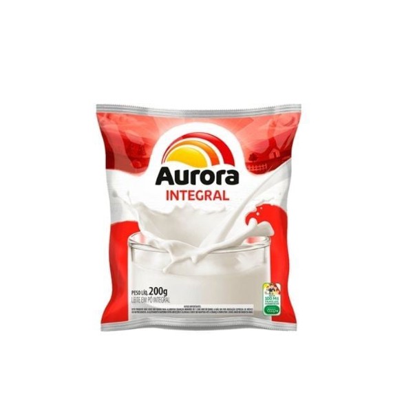 LEITE PO INTEGRAL 200GR AURORA