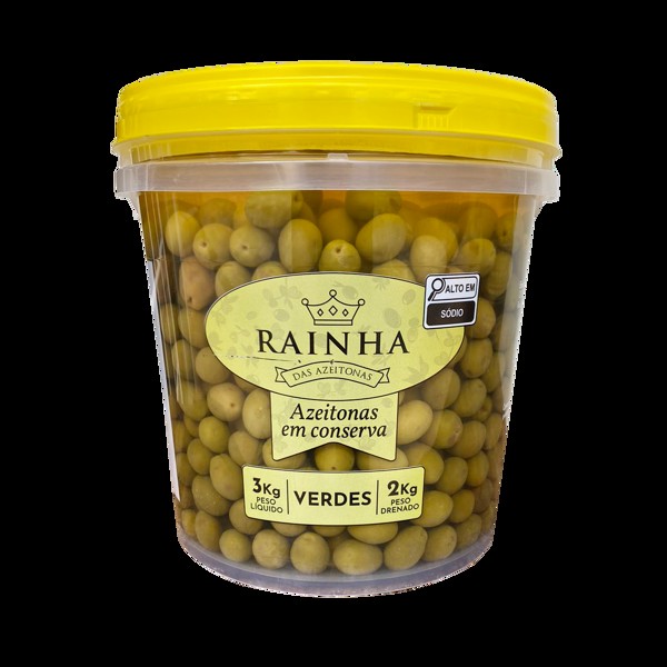 AZEITONA VERDE C/ CAROCO RAINHA  2KG 