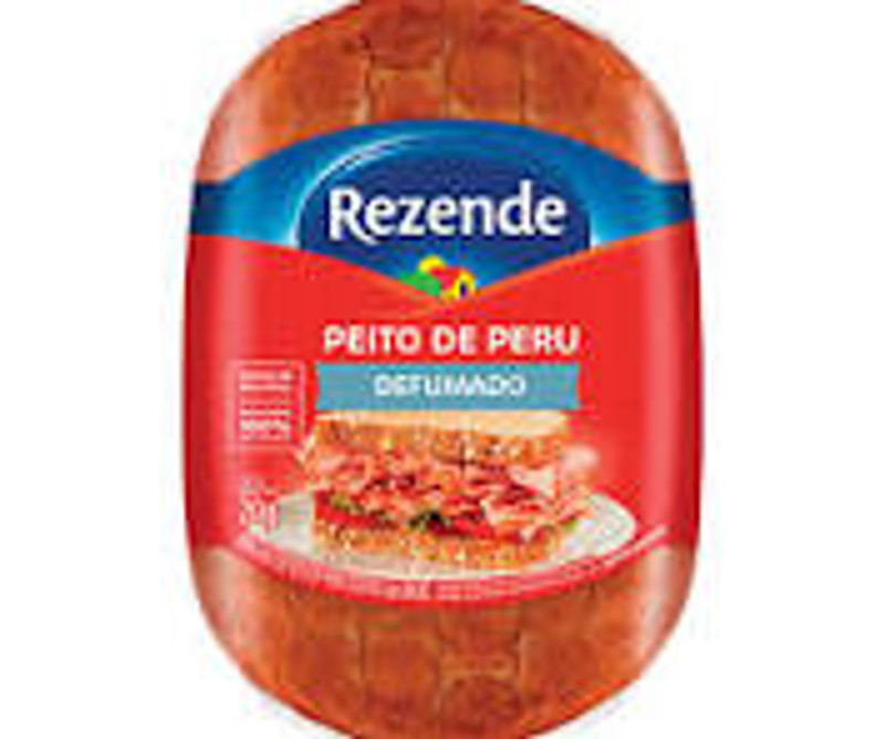 PEITO PERU DEFUMADO REZENDE KG  - FATIADO