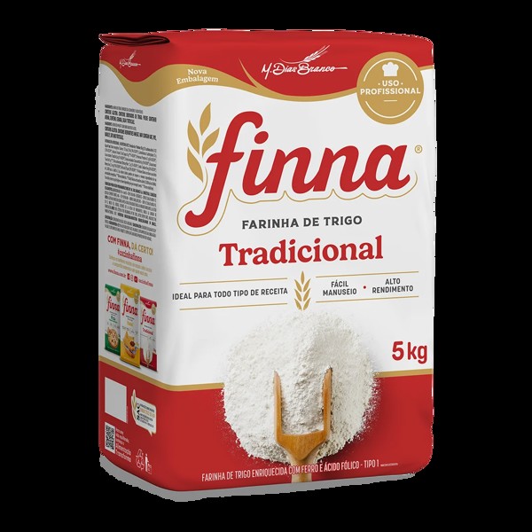 FARINHA DE TRIGO FINNA TRADICIONAL 5KG 