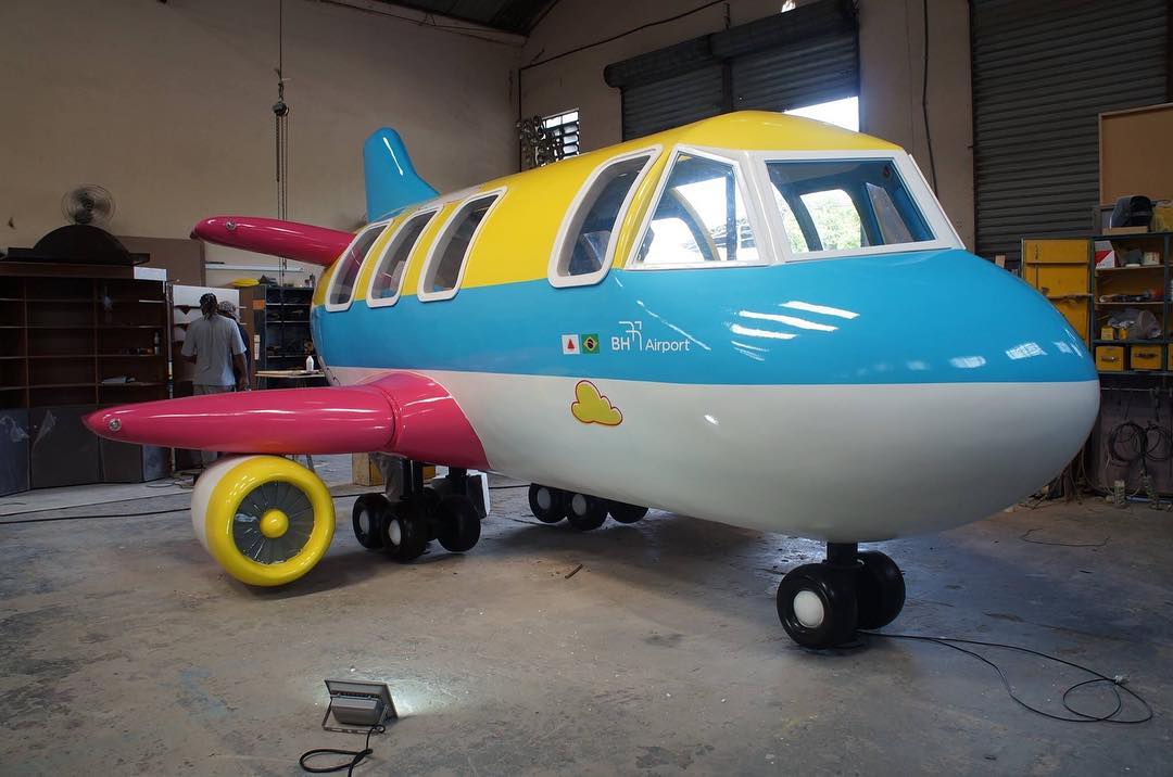 Avião Cenográfico