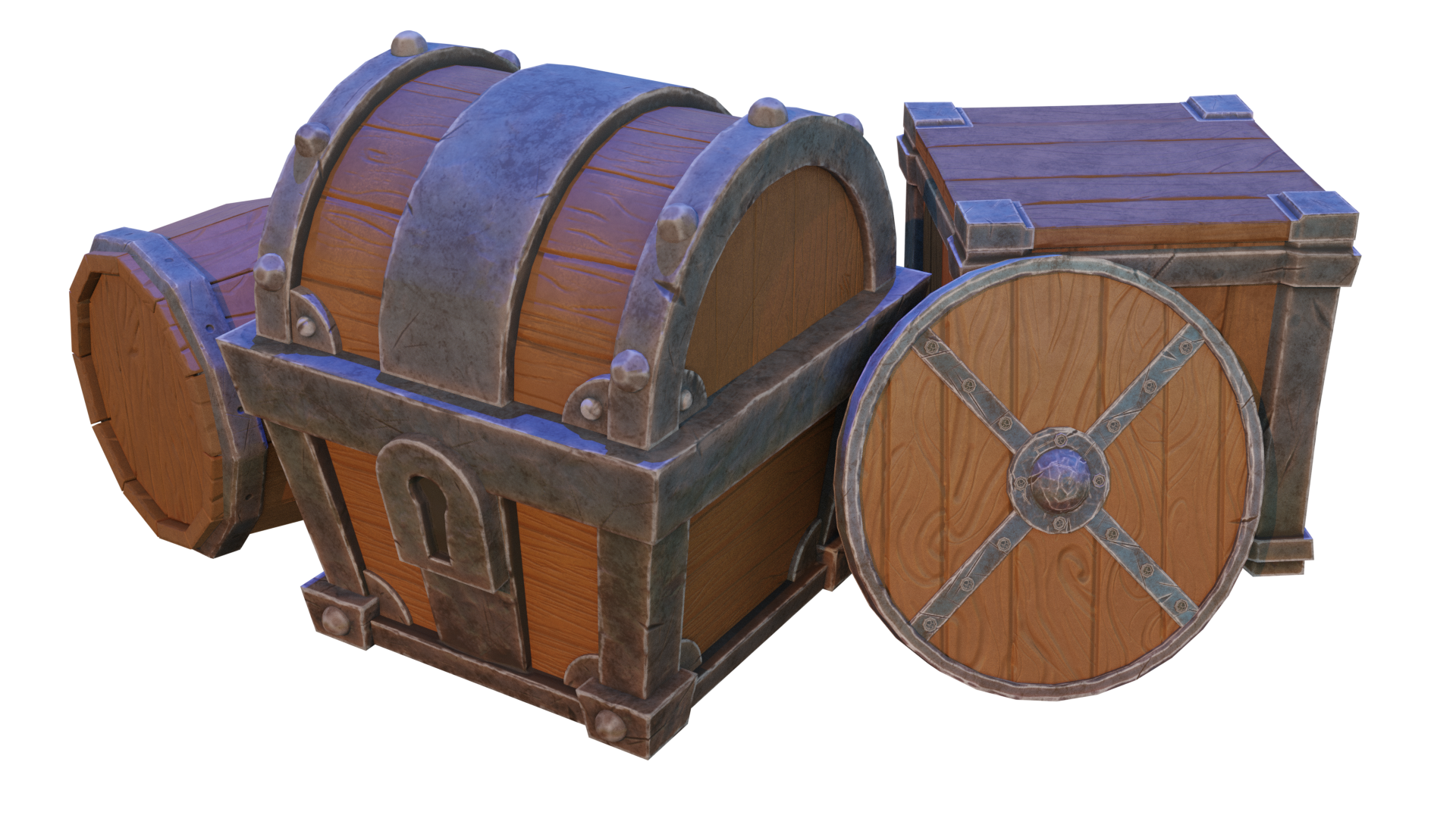 Fantasy Outpost Props
