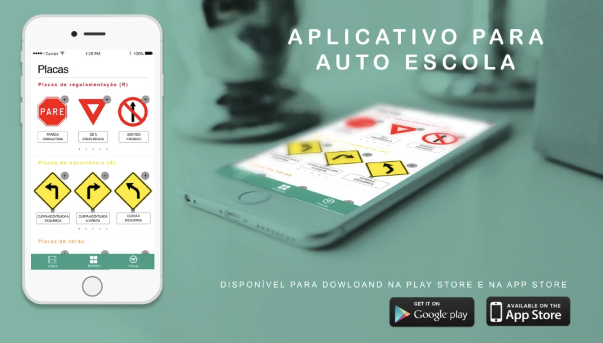 App Auto Escola - UI/UX