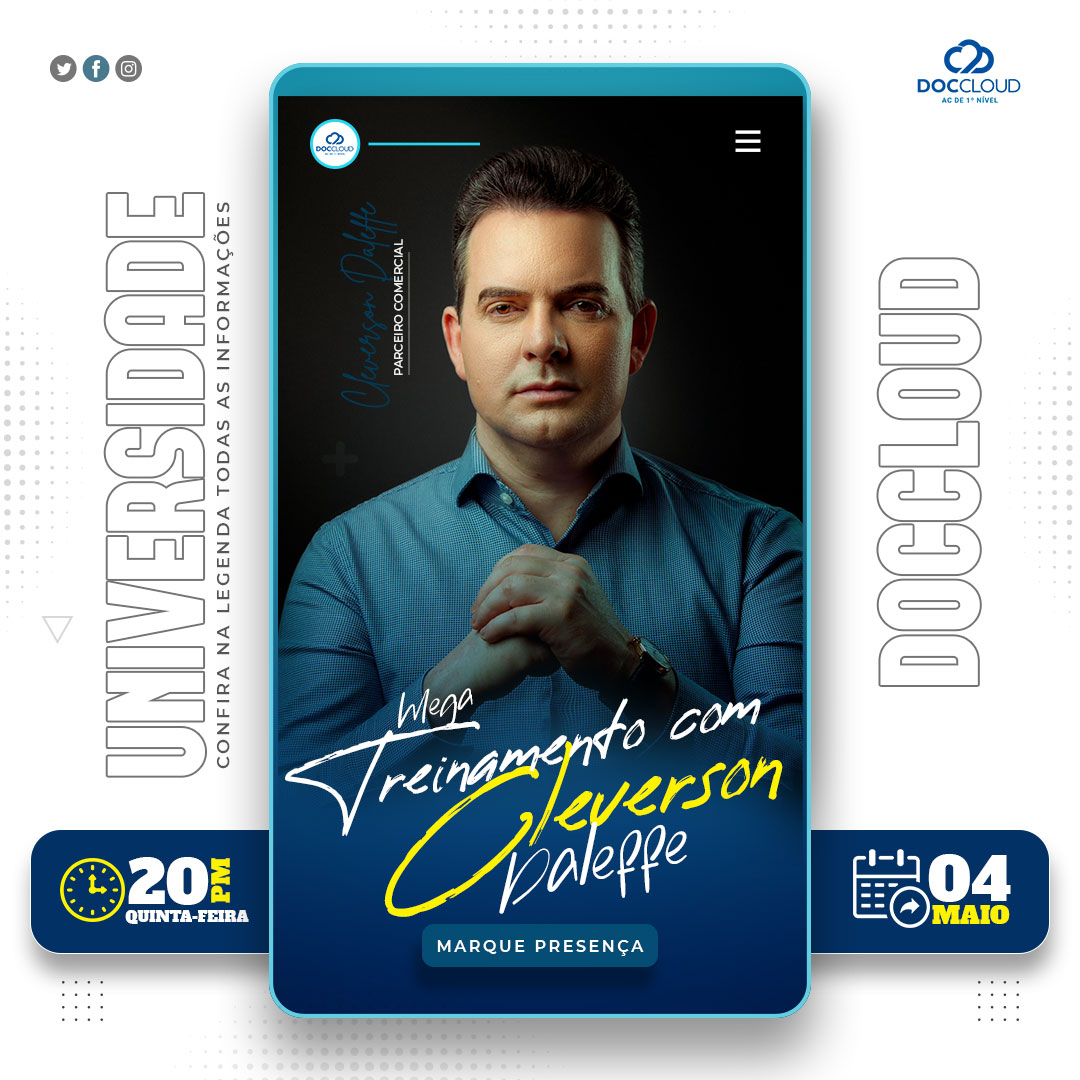 Criativo para rede social