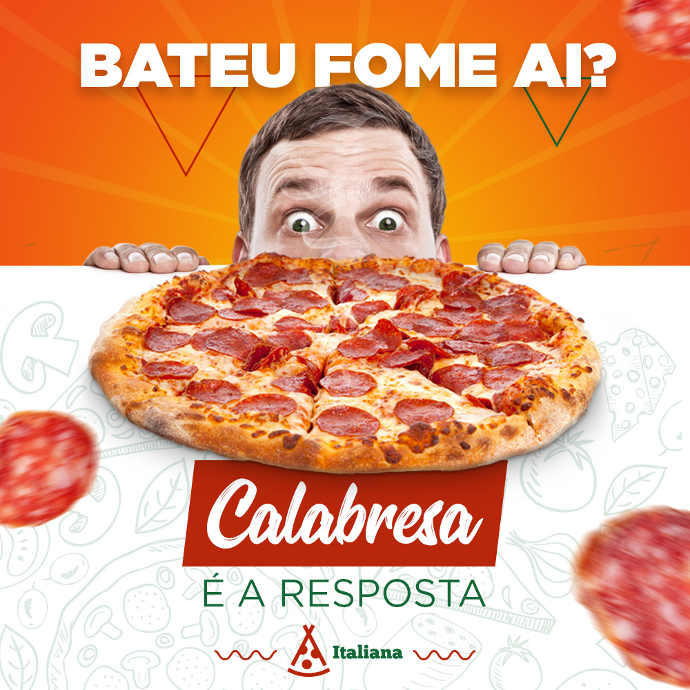 Arte para Pizzaria no Instagram