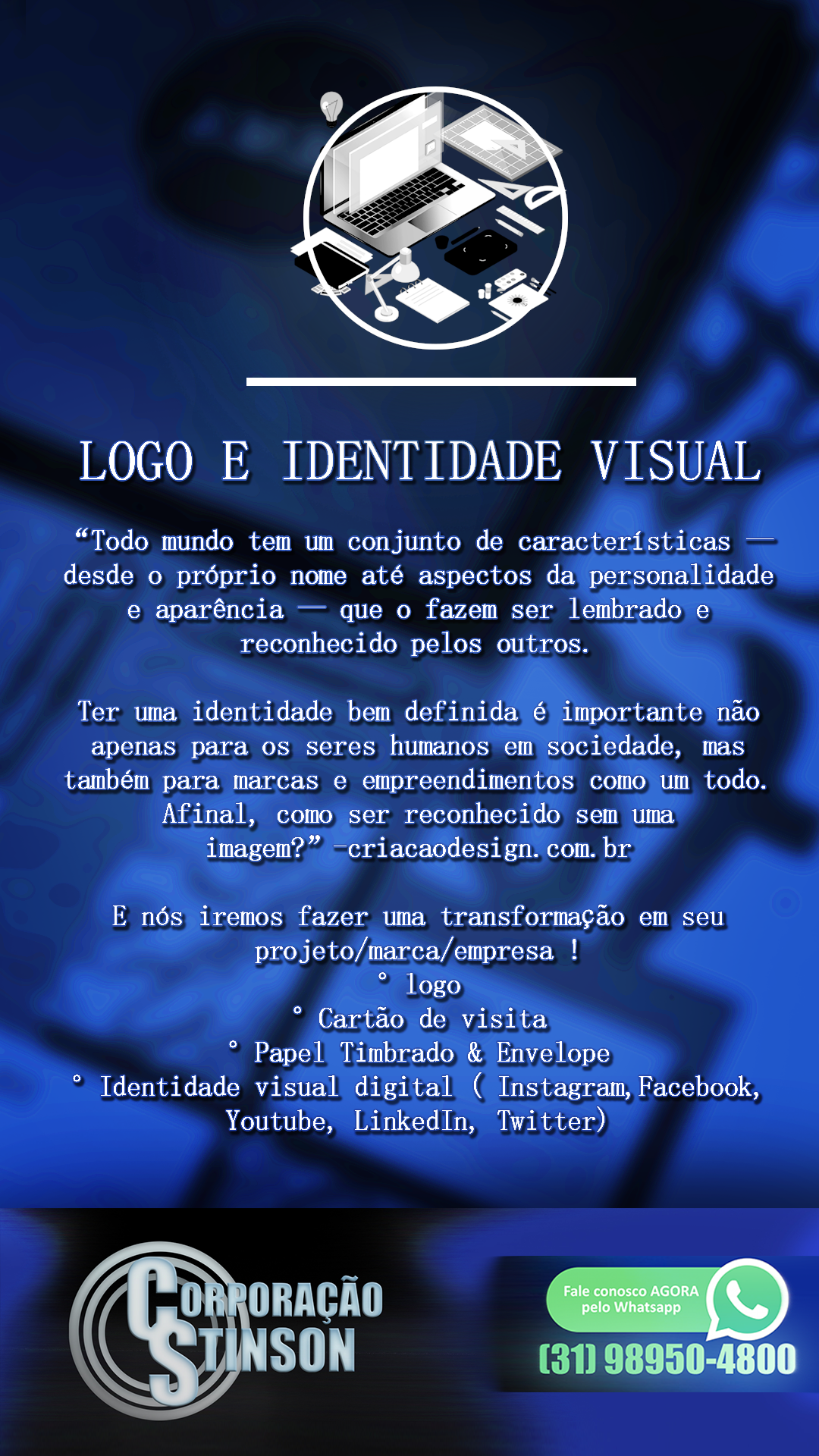 LOGO E IDENTIDADE VISUAL