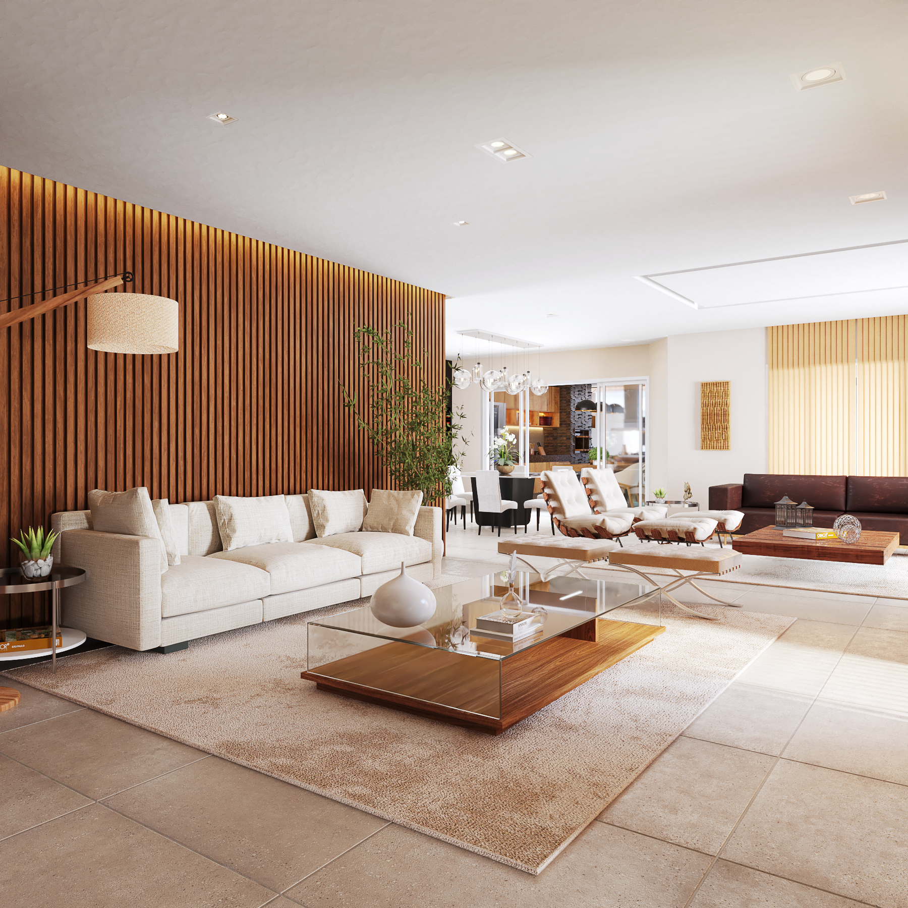Interiores  - Sala de estar