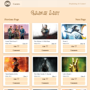 Game Portal Website