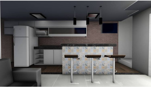 Projeto de interiores de Dielson