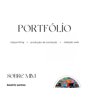 Portfólio - Produção de conteúdo e Redação Web