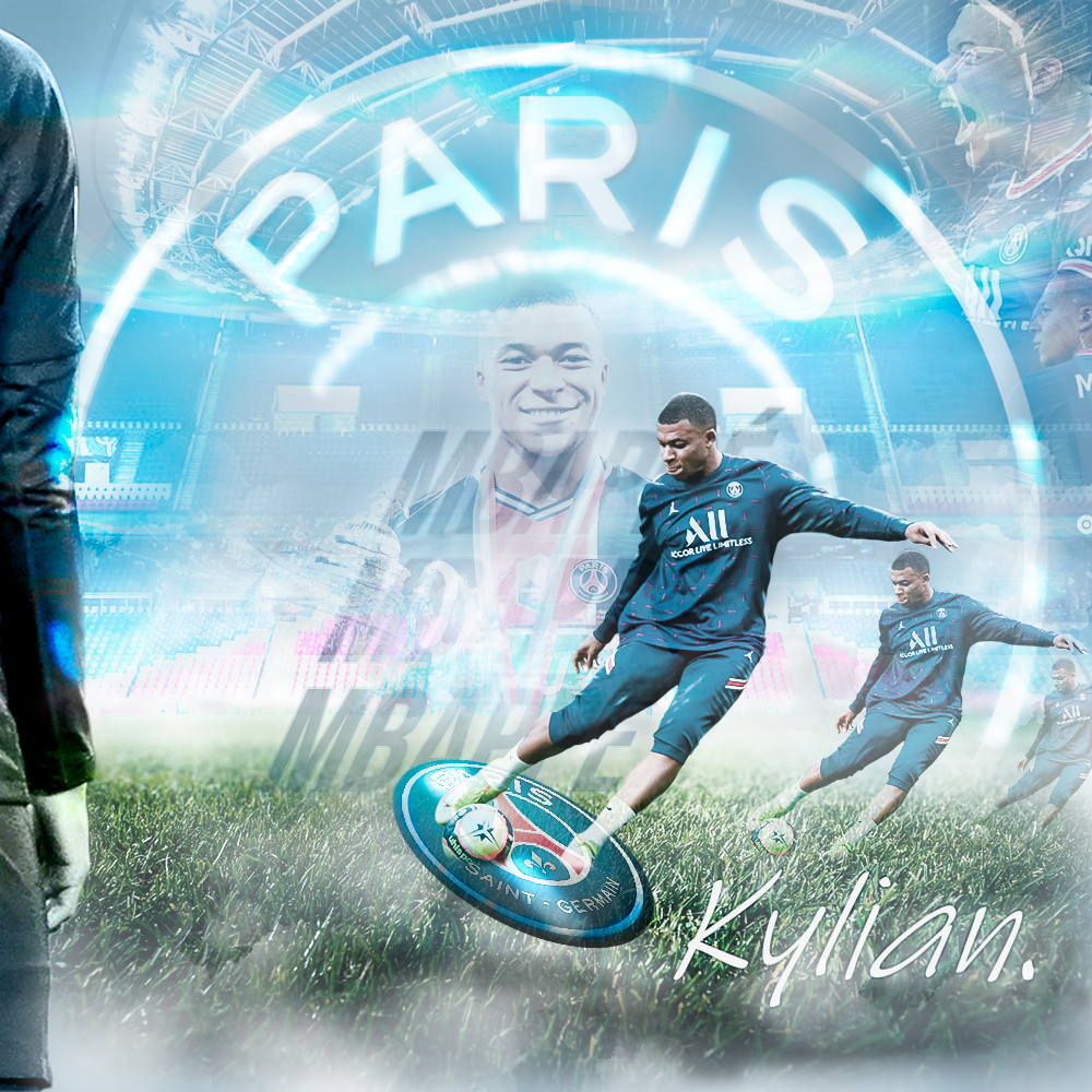 Flyer Social Media Mbappé