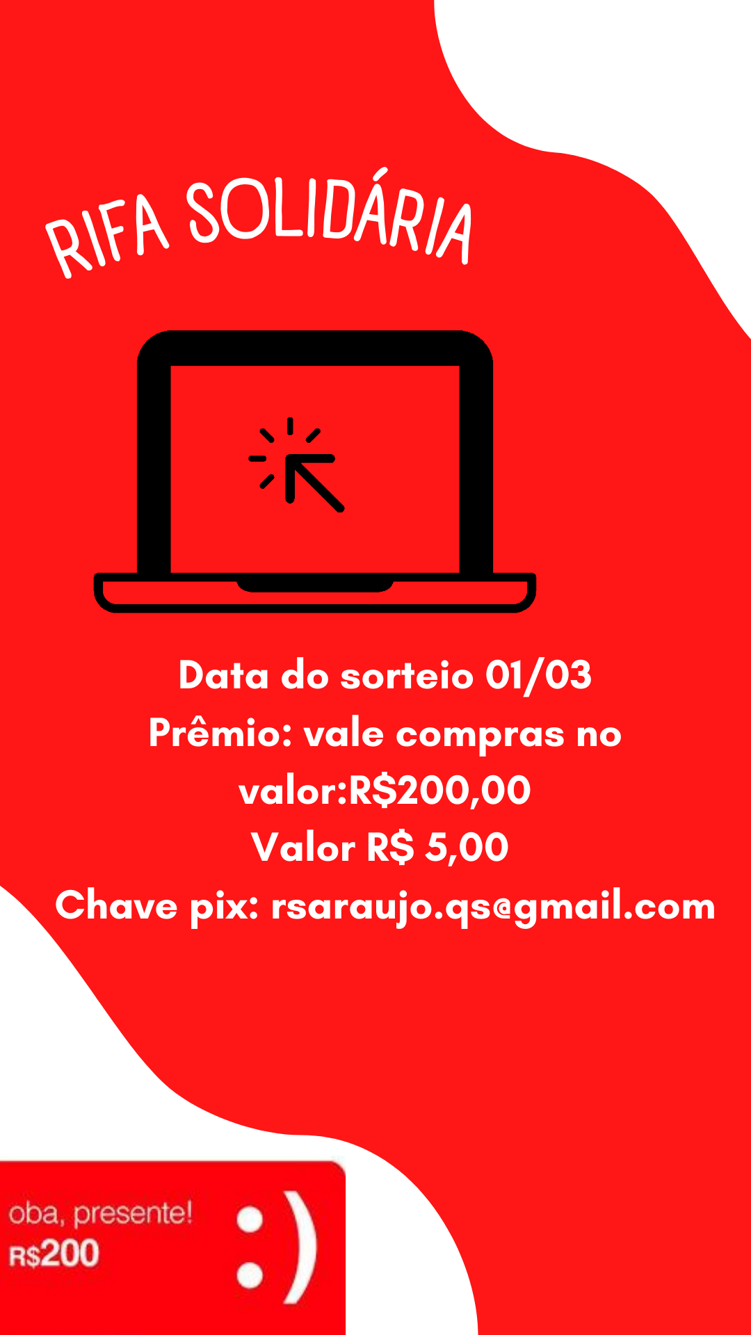 Template para rifa