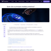 Quais são as medidas protetivas?
