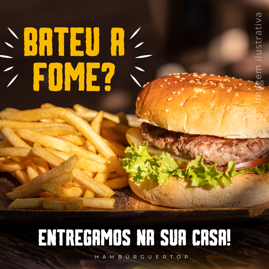 Bateu a fome ?