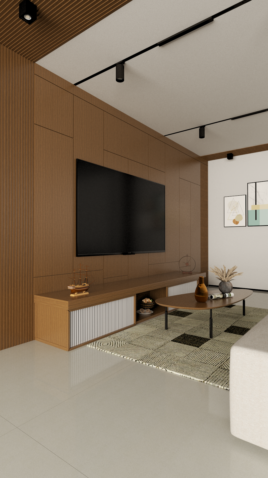 Sala de Estar - Modelagem / Renderização