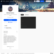 Portfolio com projetos já executados.